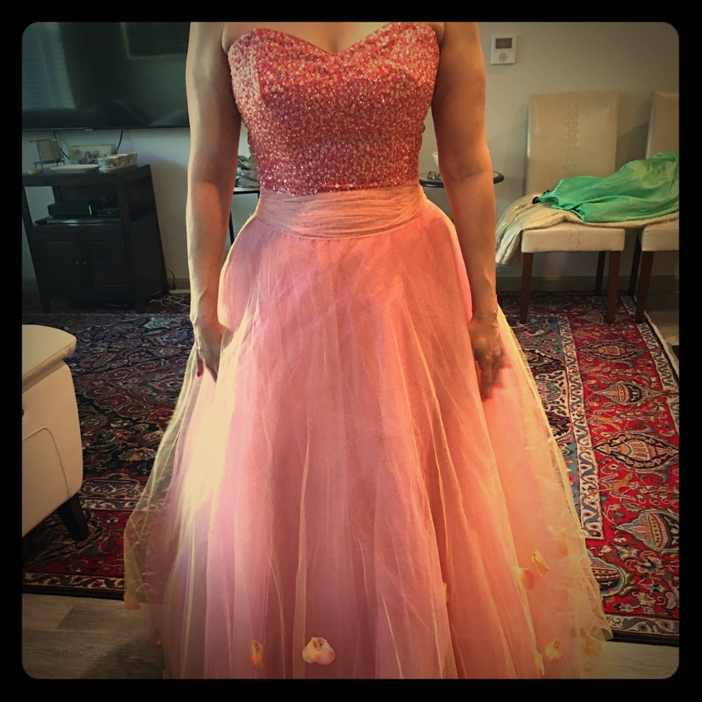 Beautiful pink fairy dress